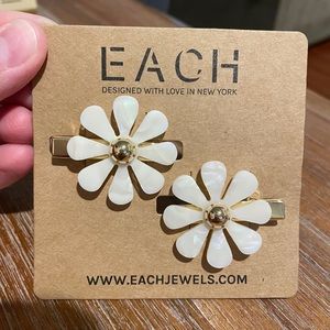 Flower Hair Clips